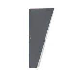 GloboStar® TRIANDE 60555 Φωτιστικό Τοίχου - Απλίκα Αρχιτεκτονικού Φωτισμού Εσωτερικού/Εξωτερικού Χώρου Up & Down LED 10W 1200lm 5° & 60° AC 220-240V Αδιάβροχο IP65 Μ8.5 x Π8.5 x Υ20cm - Φυσικό Λευκό 4500K - Γκρι Ανθρακί - Bridgelux Chip - 3 Χρόνια Εγγύηση