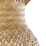 GLOBOSTAR® POPPY 01984 Boho Επιδαπέδιο Φωτιστικό με Ντουί 1 x E27 AC 220-240V IP20 - Μπεζ - Μ58 x Π58 x Υ168cm