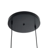 GloboStar® EDISON 203-0021 Vintage Κρεμαστό Φωτιστικό Ανάρτηση Δίφωτο 2 x E27 IP20 Μπεζ Ξύλο - Μ40 x Π20 x Υ45cm