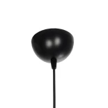 GloboStar® SALTO 203-0037 Boho Κρεμαστό Φωτιστικό Καπέλο Μονόφωτο 1 x E27 IP20 Μπέζ Σχοινί - M40 x Π40 x Υ42cm