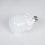 GLOBOSTAR® HIGHBAY 60061 Λάμπα E27 LED 25W 2910lm 260° AC 220-240V Αδιάβροχο IP44 Φυσικό Λευκό 4500K - Lumileds SMD Chip - Λευκό Γαλακτερό - Μ8 x Π8 x Υ15cm - 3 Χρόνια Εγγύηση