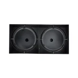 GloboStar® MAGMA 60627 Μοντέρνο Φωτιστικό Οροφής Σποτ Δίφωτο 2 x GU10 IP20 Μαύρο Αλουμίνιο - Μ30 x Π15 x Υ13cm