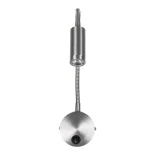 GloboStar® GOOSE 61691 Φωτιστικό Τοίχου - Απλίκα LED 3W 300lm 36° AC 220-240V IP20 Θερμό Λευκό 2700K Ασημί Αλουμίνιο - Μ6.5 x Π22.5 x Υ23cm - 2 Xρόνια Εγγύηση