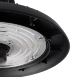 GLOBOSTAR® INDUSTRY 61704 Βιομηχανικό Φωτιστικό Καμπάνα High Bay UFO Τεχνολογίας Smart Group Linkable Control System 2.4Ghz με Αισθητήρα Κίνησης Microwave LED 100W 15000lm SDCM<5 90° AC 85-265V Αδιάβροχο IP65 IK08 Φυσικό Λευκό 5000K - 175 x Sanan Opto SMD