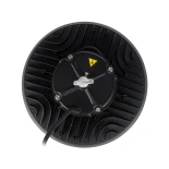 GLOBOSTAR® INDUSTRY 61705 Βιομηχανικό Φωτιστικό Καμπάνα High Bay UFO Τεχνολογίας Smart Group Linkable Control System 2.4Ghz με Αισθητήρα Κίνησης Microwave LED 150W 22500lm SDCM<5 90° AC 85-265V Αδιάβροχο IP65 IK08 Μαύρο Χυτό Αλουμίνιο - Φυσικό Λευκό 5000K