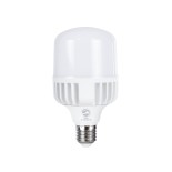 GLOBOSTAR® HIGHBAY 60062 Λάμπα E27 LED 25W 2350lm 260° AC 220-240V Αδιάβροχο IP44 Θερμό Λευκό 2700K - Lumileds SMD Chip - Λευκό Γαλακτερό - Μ8 x Π8 x Υ15cm - 3 Χρόνια Εγγύηση