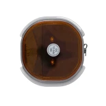 GloboStar® 85359 PRO Series Επαναφορτιζόμενος Φάρος Σήμανσης Οχήματος Security - Ασφαλείας για Αυτοκίνητα & Φορτηγά 10 Προγραμμάτων Φωτισμού STROBE LED 48W DC 10-30V Αδιάβροχος IP65 Πορτοκαλί