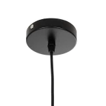 GloboStar® ELISE 01429 Μοντέρνο Κρεμαστό Φωτιστικό Γεωμετρικό Σχήμα Μονόφωτο 1 x E27 IP20 Μπεζ Ξύλο - Μ26 x Π8 x Υ25cm