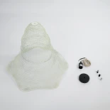 GLOBOSTAR® KENTUCKY 01892 Vintage Κρεμαστό Φωτιστικό Οροφής με Ντουί 1 x E27 AC 220-240V IP20 - Λευκό - Μ60 x Π60 x Υ52cm