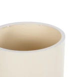 GloboStar® CYLINDER 203-0183 Μοντέρνο Επιτραπέζιο Φωτιστικό Πορτατίφ Μονόφωτο 1 x E27 IP20 Μαύρο Μέταλλο με Λευκό Υφασμα - Μ14 x Π14 x Υ21cm