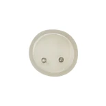 GloboStar® 70638 Σύνδεσμος Ι με Καρφάκια για Μονόχρωμη Ταινία Neon Flex Tube 360° Degree 2 Pin - Μ6.5 x Π2 x Υ2cm