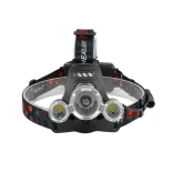 GloboStar® 79057 Φακός Κεφαλής Επαναφορτιζόμενος LED CREE XML2-T6 Chip 30 Watt 3000lm με 2 x 18650 Μπαταρίες 6000mAh Ψυχρό Λευκό 6000K