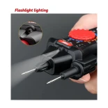 GloboStar® 79693 Ψηφιακό Φορητό Πολύμετρο TASI TA802A με Θήκη Προστασίας Μαύρο