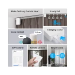 GloboStar® 80133 SONOFF ZBCurtain - Zigbee Smart Curtain Motor