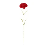 GloboStar® Artificial Garden PING CARATION BRANCH 21210 Τεχνητό Διακοσμητικό Κλαδί Γαρίφαλο Ρόζ Y60cm