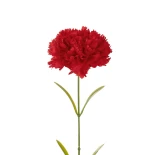 GloboStar® Artificial Garden PING CARATION BRANCH 21210 Τεχνητό Διακοσμητικό Κλαδί Γαρίφαλο Ρόζ Y60cm