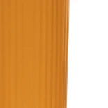 GloboStar® Artificial Garden CANGUU 21255 Διακοσμητικό Κεραμικό Βάζo Πορτοκαλί Π11 x Μ11 x Υ26 cm