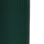 GloboStar® Artificial Garden KUTA 21256 Διακοσμητικό Κεραμικό Βάζo Πράσινο Π10 x Μ10 x Υ20 cm