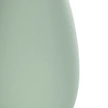 GloboStar® Artificial Garden SEYHELLES 21266 Διακοσμητικό Κεραμικό Βάζo Τιρκουάζ Π8 x Μ8 x Υ16cm