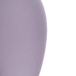 GloboStar® Artificial Garden AMETHYST 21267 Διακοσμητικό Κεραμικό Βάζo Μωβ Π8 x Μ8 x Υ14cm