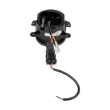 GloboStar® 85418 Σετ 2 x Προβολείς Ομίχλης JEEP WRANGLER - MERCEDES BENZ G CLASS - LAND ROVER DEFENDER - HAMMER H1-H2 - 4'' Ιντσών με Ring Light DRL LED CREE CXB COB 100W 7500lm DC 12V Αδιάβροχοι IP66 Ψυχρό Λευκό 6000K