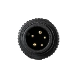 GloboStar® 90780 Καλώδιο Τροφοδοσίας από DC Female σε Ατερμάτιστο Καλώδιο για RGB Spot & Wall Washer Μαύρο Μ1.5 x Π1.5 x Y20cm