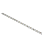 GloboStar® 90829 Μεταλλικο Καλυμμα 1 Μέτρου 15 Τεμαχίων για Ψηφιακή Αλυσίδα Γιρλάντα 20 Σποτ LED με Κωδικό 90140 Ασημί Μ100 x Π4.7 x Υ1cm