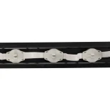 GloboStar® 90830 4 x Digital Pixel Addressable Facade Aluminum Bars - 4 x Ψηφιακές Μπάρες Αλουμινίου Πρόσοψης Κτιρίων LED SMD 3535 45W 60LED 60PIXEL SPI/TTL Protocol IC UCS512B 2700lm 120° DC 12V IP67 RGB - Μαύρο Σώμα - Μ400 x Π4.5 x Υ3.6cm - 4 Μπάρες