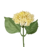 GloboStar® Artificial Garden WHITE SEDUM BRANCH 21339 Τεχνητό Διακοσμητικό Κλαδί Λευκό Σέδο Y38cm