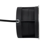 GloboStar® UNDERWATER-GUNE 90405 Υποβρύχιο Χωνευτό Φωτιστικό Σποτ Ειδικό για Σιντριβάνια LED 12W 1200lm 15° DC 24V Αδιάβροχο IP68 Φ18 x Υ11.2cm Ψυχρό Λευκό 6000K - Ανοξείδωτο Ατσάλι - 3 Χρόνια Εγγύηση