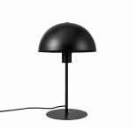 GloboStar® GASCEIO 204-0141 Μοντέρνο Eπιτραπέζιο Φωτιστικό Μονόφωτο 1 x e27 led IP20 Μαύρο Μέταλλο - Μ25 x Π25 x Υ39cm