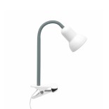 GloboStar® TAVOLO 204-0152 Παιδικό Eπιτραπέζιο Εύκαμπτο Φωτιστικό Μονόφωτο 1 x e27 led IP20 Πράσινο Πλαστικό - Μ11 x Π9 x Υ35cm