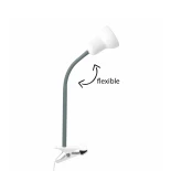 GloboStar® TAVOLO 204-0152 Παιδικό Eπιτραπέζιο Εύκαμπτο Φωτιστικό Μονόφωτο 1 x e27 led IP20 Πράσινο Πλαστικό - Μ11 x Π9 x Υ35cm