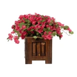 GloboStar® Artificial Garden BOUGAINVILLEA PLANT 20666 Τεχνητό Διακοσμητικό Φυτό Μπουκανβίλια Π145 x Μ70 x Y57cm