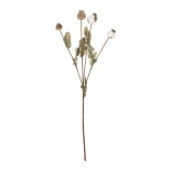 GloboStar® Artificial Garden POPPY FRUIT BRANCH 21433 Τεχνητό Διακοσμητικό Κλαδί Παπαρούνα Y60cm