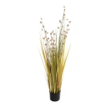 GloboStar® Artificial Garden CRASPEDIA GRASS 21479 Τεχνητό Διακοσμητικό Φυτό Κρασπέδια  Υ120cm