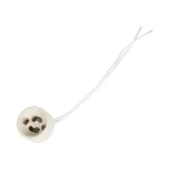 GLOBOSTAR® LAMDA 61317 Χωνευτή Στρόγγυλη Βάση Σποτ Οροφής/Μπάνιου για Λάμπα MR16/GU10 Αδιάβροχο IP65 - Νίκελ Βούρτσας Αλουμίνιο & Λευκό Γυαλί - Φ8.5 x Υ3.5cm / Q7.5cm