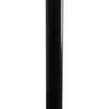 GLOBOSTAR® AGROS 61598 Φωτιστικό Κολωνάκι Κήπου με Ντουί 2 x E27 AC 220-240V Αδιάβροχο IP65 - Λευκό & Μάυρο - Μ75 x Π30 x Υ240cm