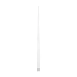 GLOBOSTAR® ALP-LINEAR BRIGHTRAIL 61774-3M Επιφανειακό / Κρεμαστό / Επιτοίχιο Προφίλ Αλουμινίου με Λευκό Γαλακτερό Πατητό Κάλυμμα για Ταινίες LED IP20 - Λευκό Ματ - Μ300 x Π5 x Υ7.5cm