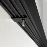 GLOBOSTAR® ALP-LINEAR BRIGHTRAIL 61775-3M Επιφανειακό / Κρεμαστό / Επιτοίχιο Προφίλ Αλουμινίου με Λευκό Γαλακτερό Πατητό Κάλυμμα για Ταινίες LED IP20 - Μαύρο Ματ - Μ300 x Π5 x Υ7.5cm