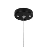 GLOBOSTAR® ALP-LINEAR BRIGHTRAIL 61775-3M Επιφανειακό / Κρεμαστό / Επιτοίχιο Προφίλ Αλουμινίου με Λευκό Γαλακτερό Πατητό Κάλυμμα για Ταινίες LED IP20 - Μαύρο Ματ - Μ300 x Π5 x Υ7.5cm