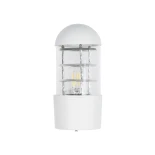 GLOBOSTAR® NEWI 01418 Μοντέρνο Φωτιστικό Τοίχου - Απλίκα με Ντουί 1 x E27 AC 220-240V IP20 - Λευκό - Μ11 x Π17 x Υ25cm