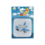 GloboStar® KIDDO 202-0003 Παιδικό Φωτιστικό Νυκτός LED 1W 95lm 120° AC220-240V IP20 Ψυχρό Λευκό 6000K - Μ5.5 x Π5.5 x Υ8cm - 2 Χρόνια Εγγύηση