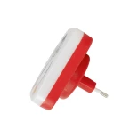 GloboStar® KIDDO 202-0004 Παιδικό Φωτιστικό Νυκτός LED 1W 95lm 120° AC220-240V IP20 Ψυχρό Λευκό 6000K - Μ5.5 x Π5.5 x Υ8cm - 2 Χρόνια Εγγύηση