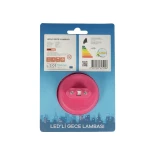 GloboStar® KIDDO 202-0005 Παιδικό Φωτιστικό Νυκτός LED 1W 95lm 120° AC220-240V IP20 Ψυχρό Λευκό 6000K - Μ5.5 x Π5.5 x Υ8cm - 2 Χρόνια Εγγύηση