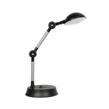 GloboStar® MICHEL 202-0061 Επιτραπέζιο Φωτιστικό Πορτατίφ LED 6W 540lm 120° AC220-240V IP20 Ψυχρό Λευκό 6000K Μαύρο Πλαστικό - Μ20 x Π14.5 x Υ33cm - 2 Χρόνια Εγγύηση