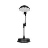 GloboStar® MICHEL 202-0061 Επιτραπέζιο Φωτιστικό Πορτατίφ LED 6W 540lm 120° AC220-240V IP20 Ψυχρό Λευκό 6000K Μαύρο Πλαστικό - Μ20 x Π14.5 x Υ33cm - 2 Χρόνια Εγγύηση