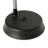 GloboStar® MICHEL 202-0061 Επιτραπέζιο Φωτιστικό Πορτατίφ LED 6W 540lm 120° AC220-240V IP20 Ψυχρό Λευκό 6000K Μαύρο Πλαστικό - Μ20 x Π14.5 x Υ33cm - 2 Χρόνια Εγγύηση