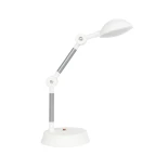 GloboStar® MICHEL 202-0062 Επιτραπέζιο Φωτιστικό Πορτατίφ LED 6W 540lm 120° AC220-240V IP20 Ψυχρό Λευκό 6000K Λευκό Πλαστικό - Μ20 x Π14.5 x Υ33cm - 2 Χρόνια Εγγύηση