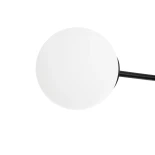 GLOBOSTAR® GLOBUS 201-0118 Μοντέρνο Φωτιστικό Οροφής με Ντουί 2 x E27 AC 220-240V IP20 - Μαύρο & Λευκό - Μ65 x Π15 x Υ60cm